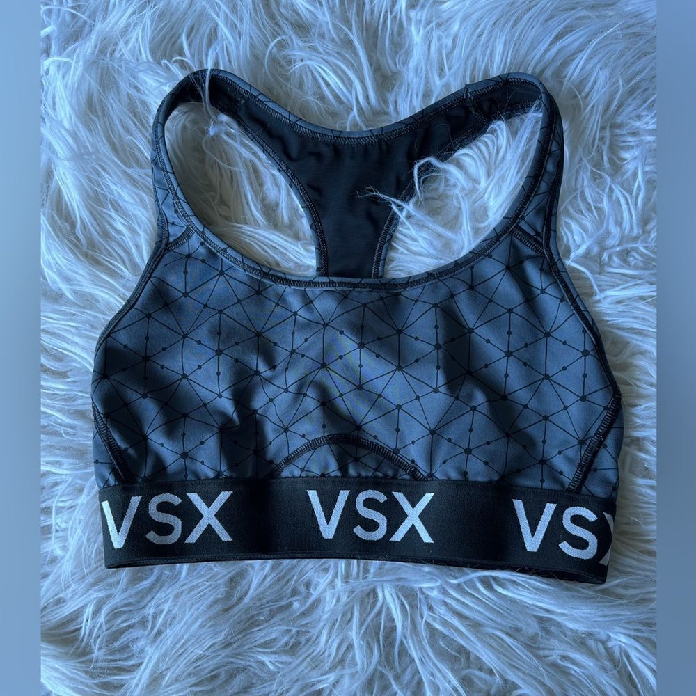 Victoria’s Secret 💫VSX Sports Bra💫black and white